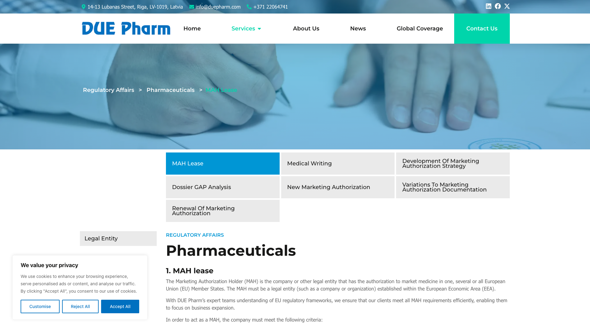 Regulējums farmaceitiskajiem līdzekļiem